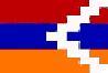 флаг Нагорно-Карабхской Республики