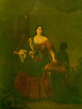 И. Адольский, Портрет Екатерины 1 1725-1726