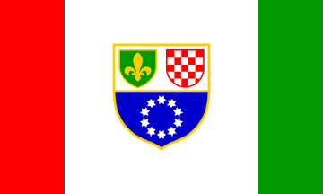 флаг Федерации Боснии и Герцеговины