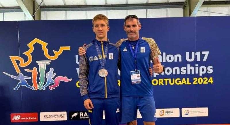 Юнак із Львівщини Максим Ковальчук здобув дві медалі на чемпіонаті світу з п'ятиборства.